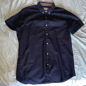 Zara Polka-dot Button-up